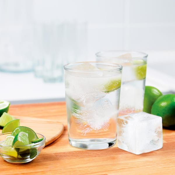 Ice Molds, Ice Cube Tray for Freezer, for Cocktails Whiskey Bourbon With  Tong 