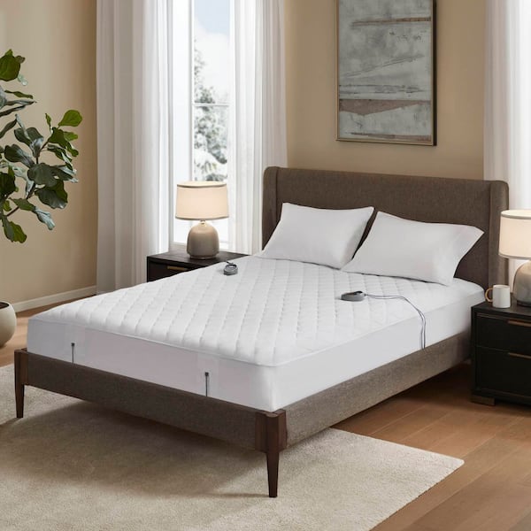 Beautyrest Cotton Deep Pocket Queen Heated Mattress Pad