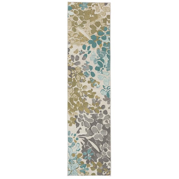 Mohawk Aurora Colorful Garden Multi 1'8 x 6'0 Runner