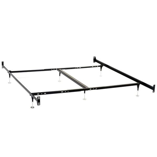 Coaster Queen Eastern King Bed Frame For Headboard And Footboard Black 9602qk The Home Depot Coaster Queen Eastern King Bed Frame, Coaster Eastern King Bed