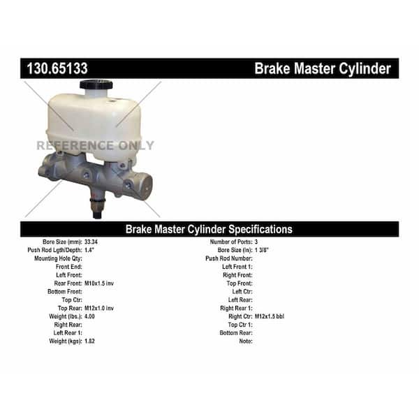 Centric Parts Brake Master Cylinder