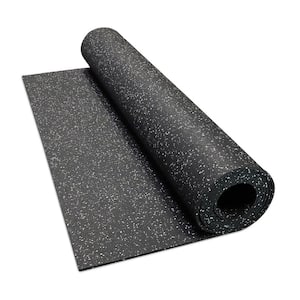 Rubber Floor Mats Flooring Rolls Exercise & Gym Heavy Duty Fitness Equipment Mat 