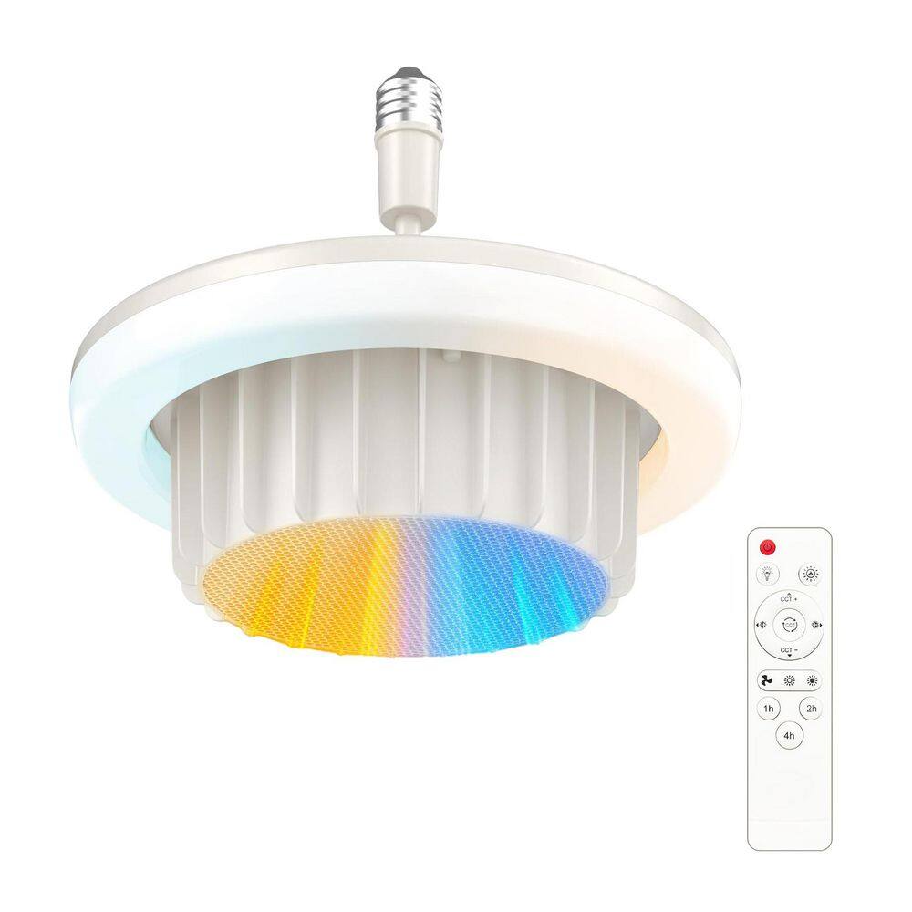 720 Watt Indoor Metal Electric Ceiling Fan Heater Lamp with Remote Stepless Dimming 3 Modes 4H Timer 1 Piece price history on PriceWatchPro
