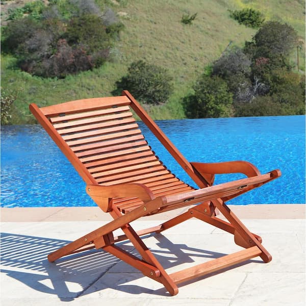 Nikki outdoor discount wood sling chair