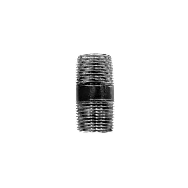 STZ 3/4 in. x 2 in. Black Steel Nipple