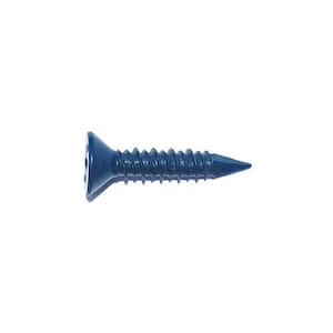 1/4 in. x 1-1/4 in. Flat-Head Concrete Screw (50-Pack)