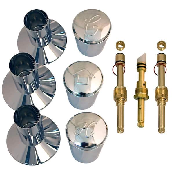 Lincoln Products Tub and Shower Rebuild Kit for Harcraft 3-Handle Faucets