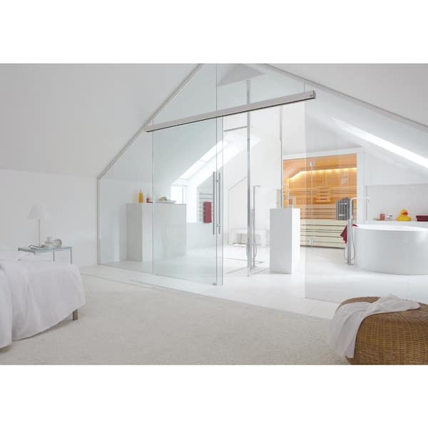 Style Ii Pure White 23.62 in. x 23.62 in. Polished Porcelain Stone Look Floor and Wall Tile (15.5 sq. ft./Case)