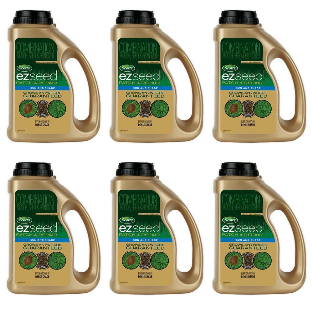 EZ Seed Patch & Repair Sun and Shade 3.75 lbs. Mulch, Grass Seed and Fertilizer Combination (6-Pack)