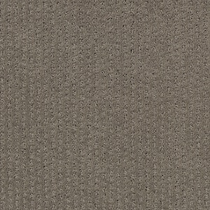 Sequin Sash  - River Stone - Brown 30.7 oz. Triexta Pattern Installed Carpet