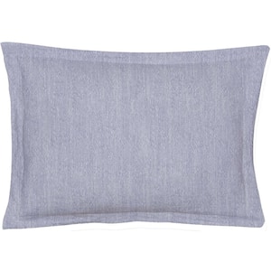 Echelon Blue Queen Pillow Cover (Set of 2)