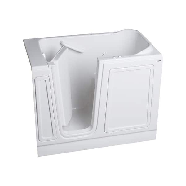 American Standard Acrylic Standard Series 48 in. x 28 in. Walk-In Whirlpool and Air Bath Tub in White