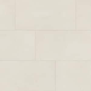 Indoterra White Desert 12 in. x 24 in. Matte Porcelain Concrete Look Floor and Wall Tile (544.64 sq. ft./pallet)