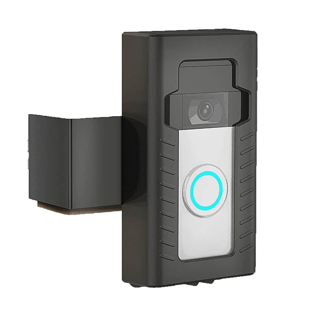 No-Drill Anti-Theft Doorbell Mount for Video Doorbells, Easy Installation f