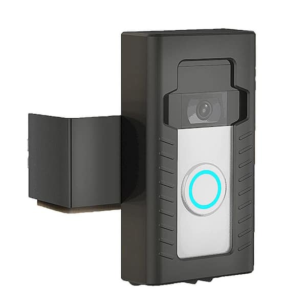 No-Drill Anti-Theft Doorbell Mount for Video Doorbells, Easy Installation for Homes and Offices