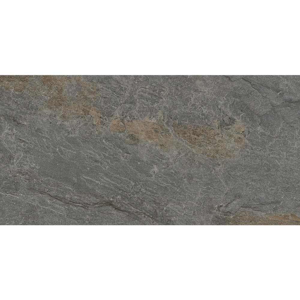 Milestone Gray 12" x 24" Glazed Porcelain Tile