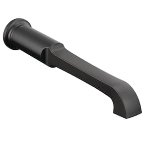 Tetra 2-Handle Wall-Mount Roman Tub Faucet Trim Kit in Matte Black (Valve and Handle Not Included)