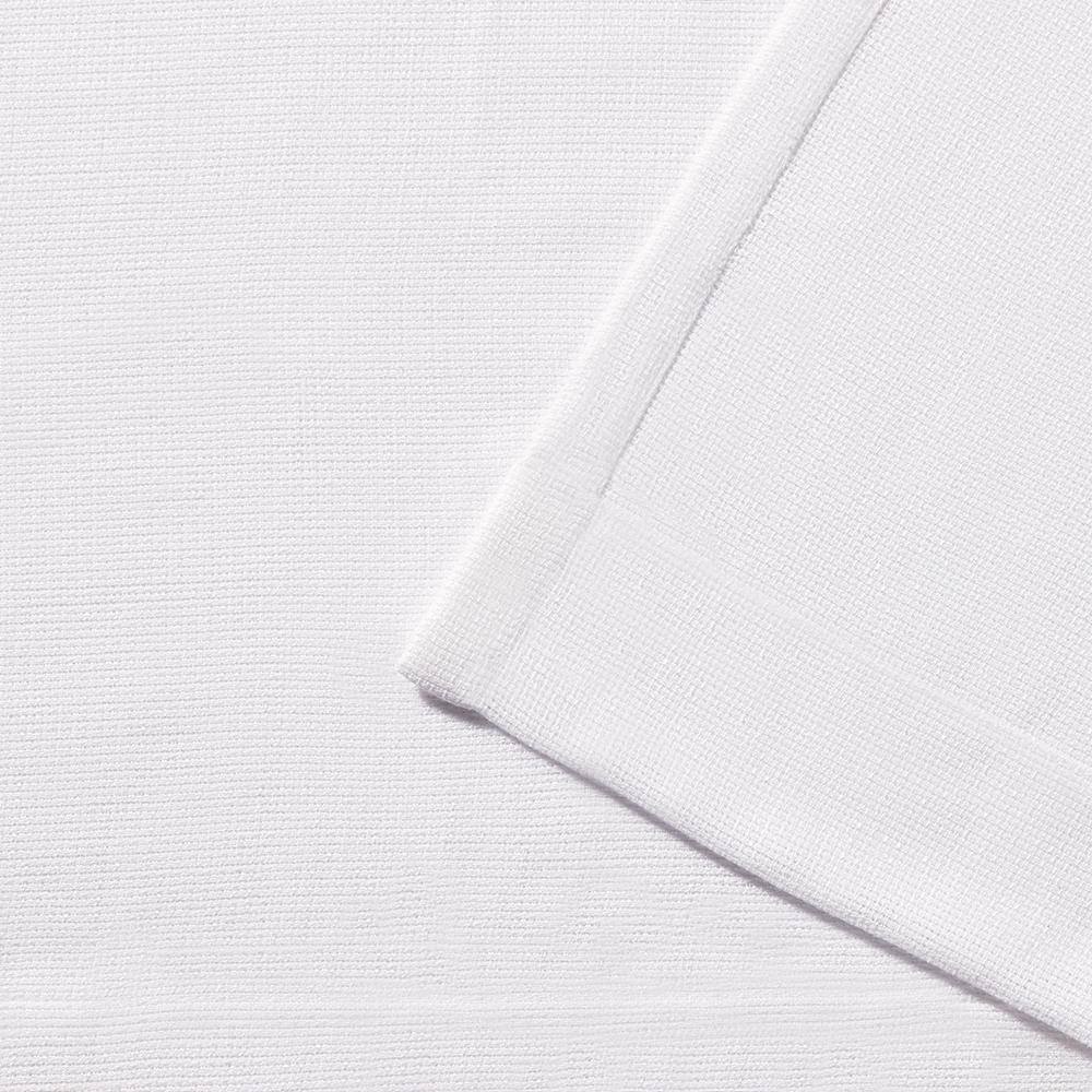 Winter White Sheer Polyester Grommet Top Window Panels, 54" x 96"