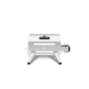 Table Top Portable Propane Gas Grill in Stainless Steel