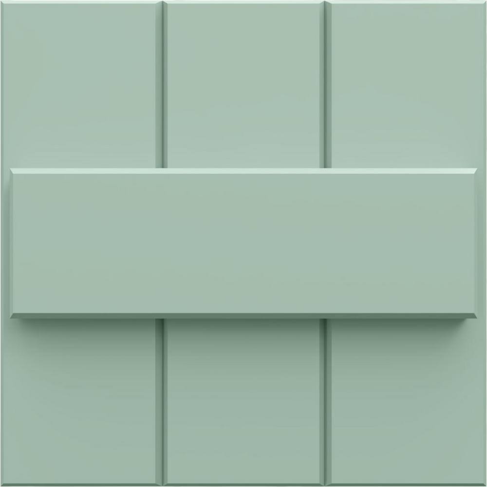 12 in. W x 12 in. H True Fit PVC Joined Board-n-Batten Shutters Sample, Seaglass price history on PriceWatchPro