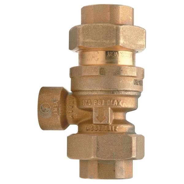 Zurn 1/2 in. Bronze Dual Check Valve Backflow Preventer with Atmospheric Venting