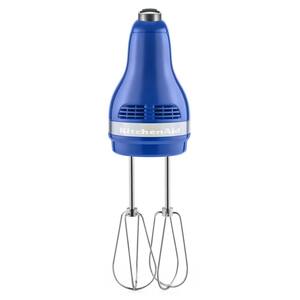 Ultra Power 5-Speed Twilight Blue Hand Mixer with 2 Stainless Steel Beaters
