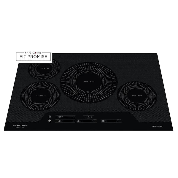 FRIGIDAIRE GALLERY 30 in. Smooth Electric Induction Cooktop in Black with 4 Elements