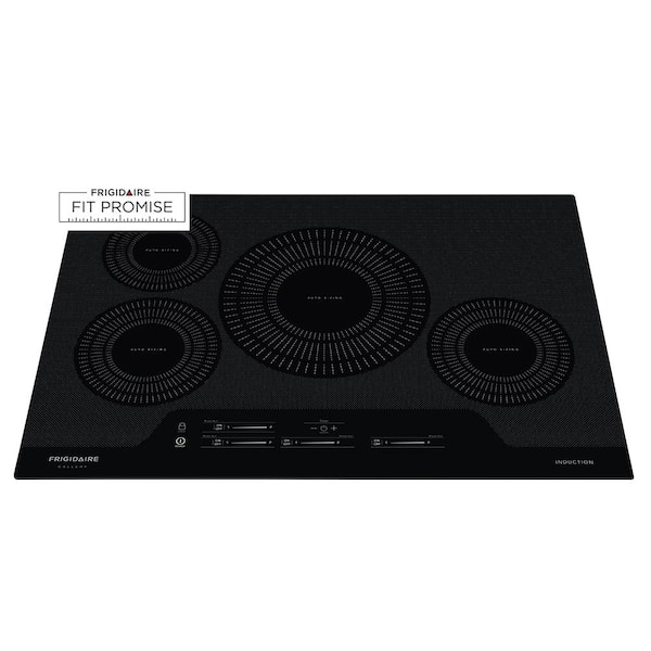 FRIGIDAIRE 30 in. 4 Element Induction Induction Cooktop in Black