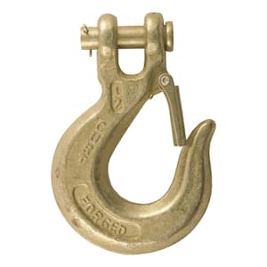 1/2" Safety Latch Clevis Hook 48,000 lbs.)