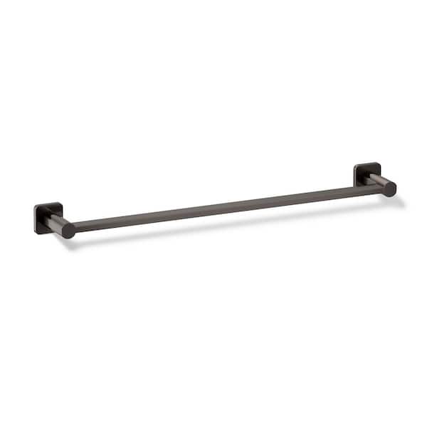 KOHLER Parallel 24 in. Wall Mounted Towel Bar in Vibrant Titanium