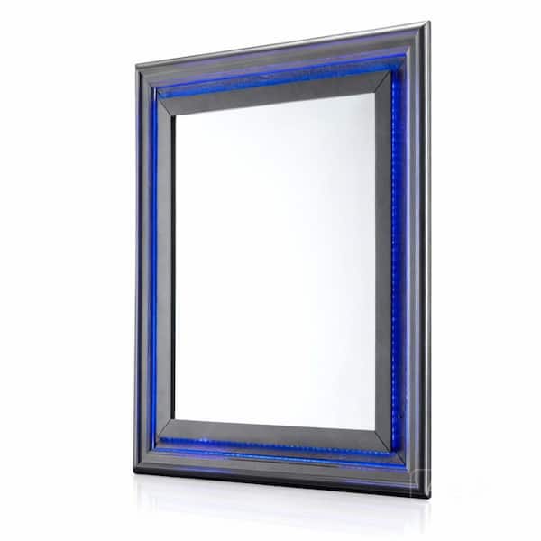 LIVACA 38 in. W x 38 in. H Square Framed Wall Bathroom Vanity