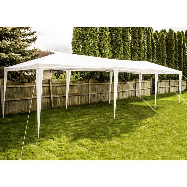 cilinder Transformator overhead BACKYARD EXPRESSIONS PATIO · HOME · GARDEN 30 ft. x 10 ft. White Party Tent  906779 - The Home Depot