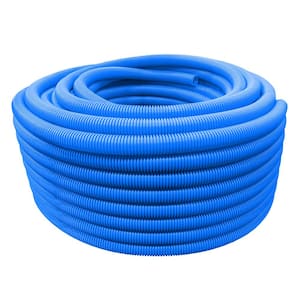 Pre-Sleeved PEX 3/4 in. x 300 ft. Blue HDPE Corrugated PEX-A Tubing with Insulated Sleeve Commercial and Residential Use