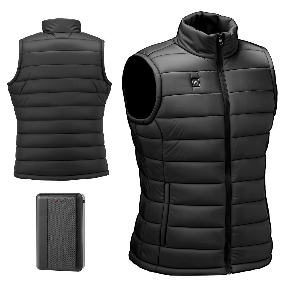 Heated Vest, Men Electric Heating Vest with 16000 mAh Battery Pack, 8-Heating Zones Lightweight Rechargeable, Size M price history on PriceWatchPro