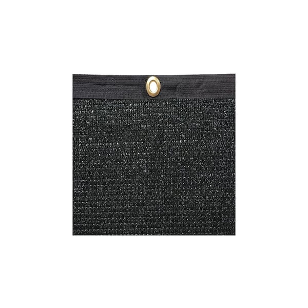 Unbranded 96 in. Black Origin RV Awning Privacy Side Sunblock Shade Drop