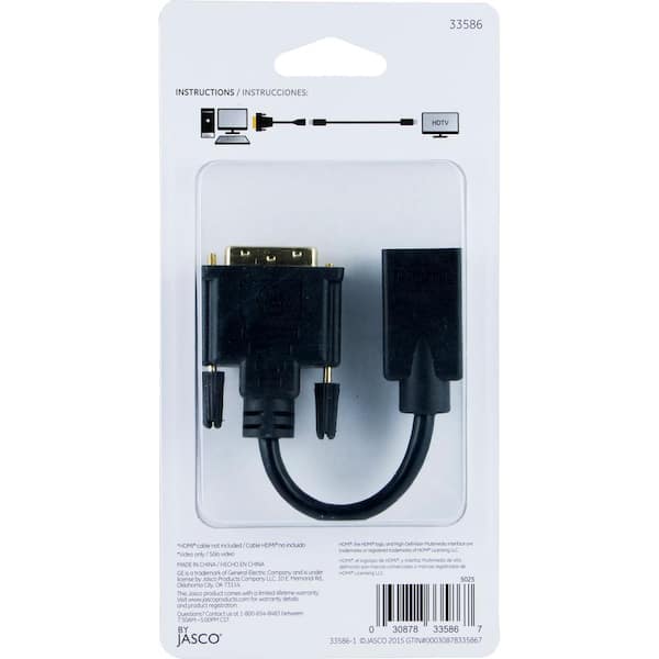 HDMI to DVI adapter (A-HDMI-DVI-1)