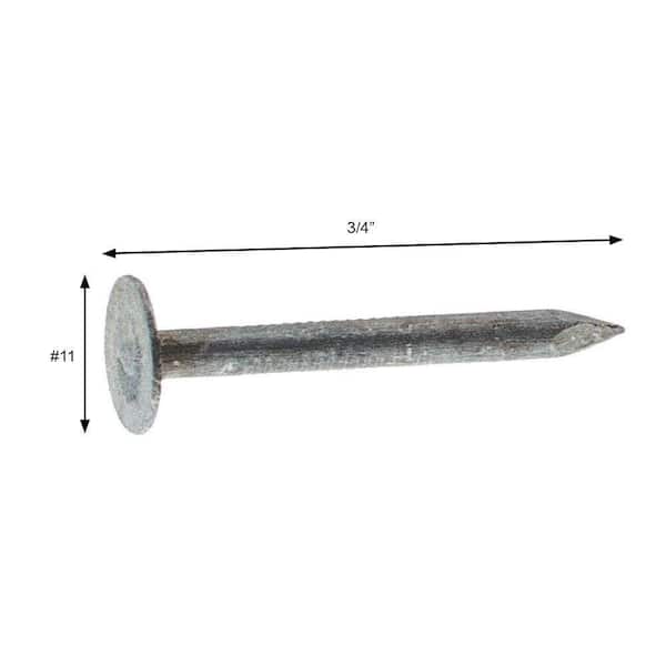 Pneumatic 16 Gauge 20mm Finish Brad Nails 3/4 Inch Galvanized For Wood  Furniture