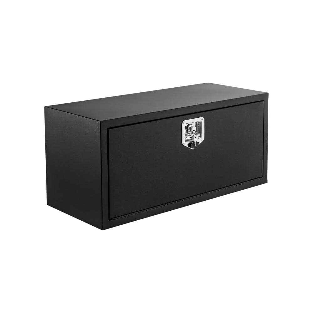 24x14x16in Steel Underbody Truck Toolbox Heavy Duty Lockable Truck Bed Storage Chest for Equipment Organization Black price history on PriceWatchPro