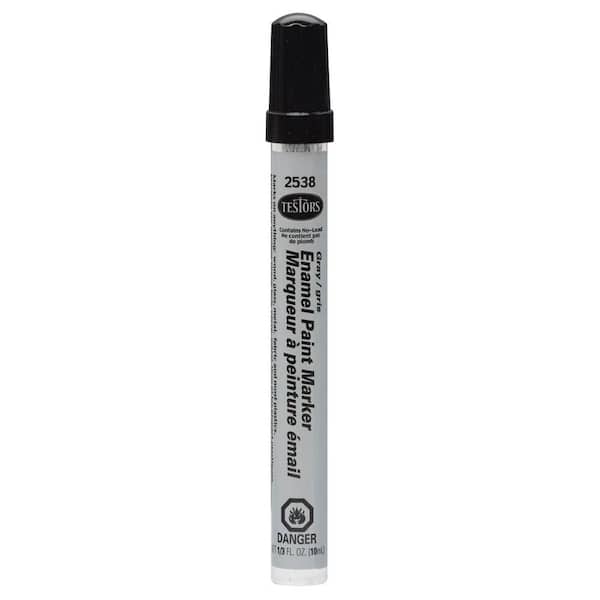 Testors Gloss Gray Enamel Paint Marker (6-Pack) 2538C - The Home Depot