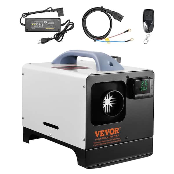 VEVOR 5-8KW Diesel Heater Fast Heating Low Noise Portable Diesel Heater for Truck Van RV Trailer Camper and Indoors