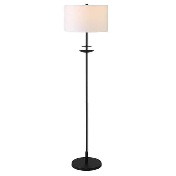 Tall bronze store floor lamps