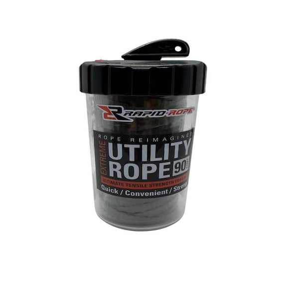 2 in. x 0.25 ft. Flat Braided ODG Extreme Utility Polyester Rope 1000 Plus lb. Tensile Strength