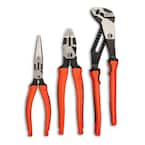 Crescent Z2 Mixed Pliers Set with Dual Material Grips (3