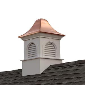 Smithsonian Ridgefield 26 in. x 42 in. Vinyl Cupola with Copper Roof