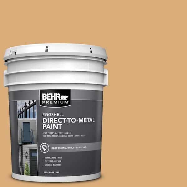 5 gal. #PPU6-05 Cork Eggshell Direct to Metal Interior/Exterior Paint