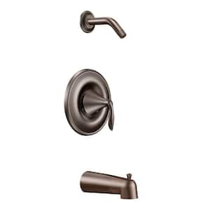 Eva Single-Handle PosiTemp Tub and Shower Trim Kit in Oil Rubbed Bronze (Valve and Shower Head Not Included)