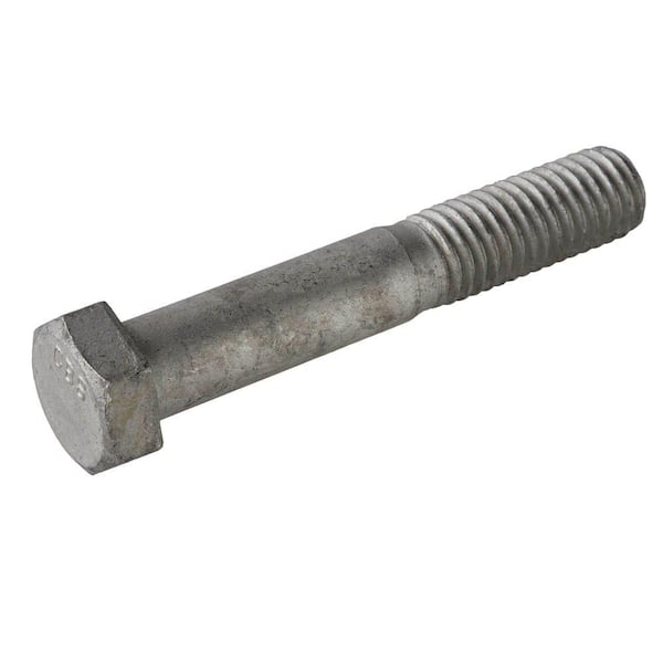Crown Bolt 1/4 in. x 5 in. Galvanized Hex Bolt (15-Pack)