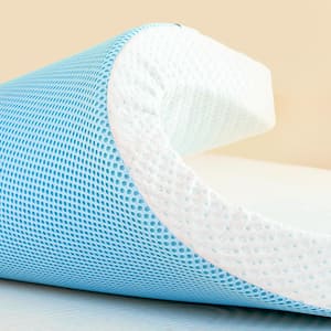 Medium 3 in. Queen Gel Memory Foam Mattress Topper with Non-Slip Design Cover