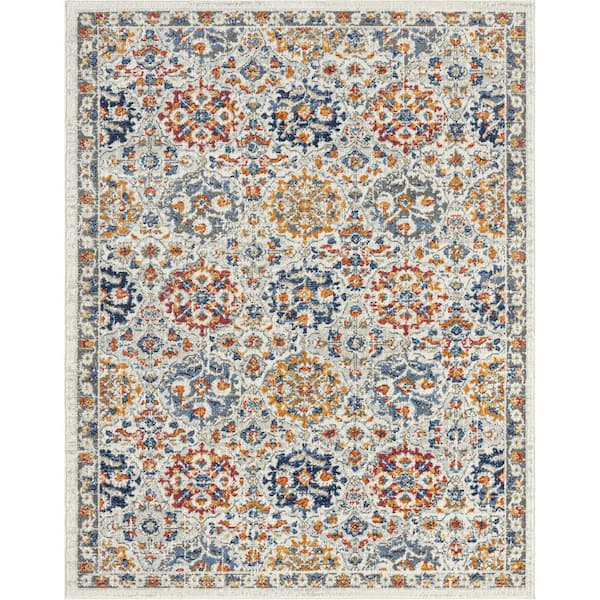 Chelsea Cream 7 ft. x 9 ft. Oriental Indoor Area Rug