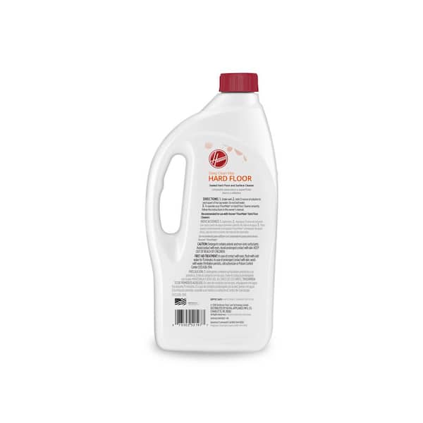 Hoover Hard Floor Cleaner for Sealed Hard Floors, Concentrated Cleaning  Solution for Hard Floor Cleaner Machines, 32 fl oz Formula, White, AH31428